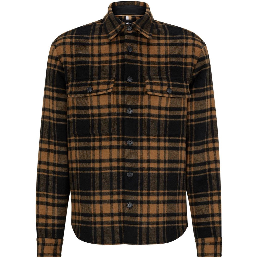 Hugo Boss S Owen Overshirt - Med Beige 260
